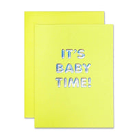 "It's Baby Time!" Card