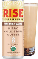 Nitro Cold Brew, Oak Milk Latte, 7oz